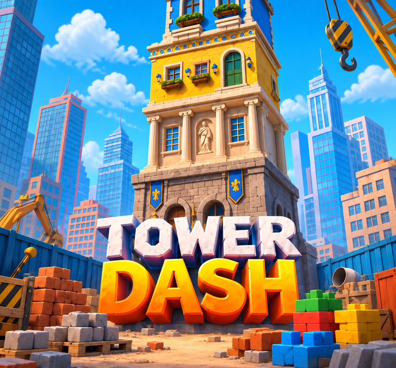 Tower Dash affiliate landing preview